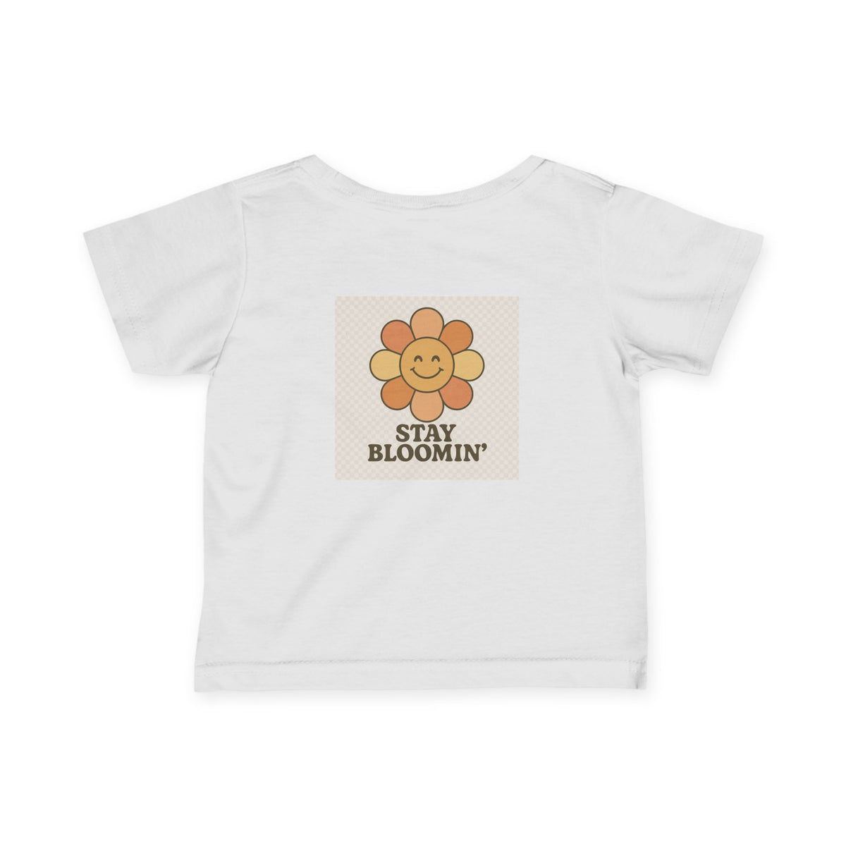 Cute Infant Tee with Inspirational Flower Design