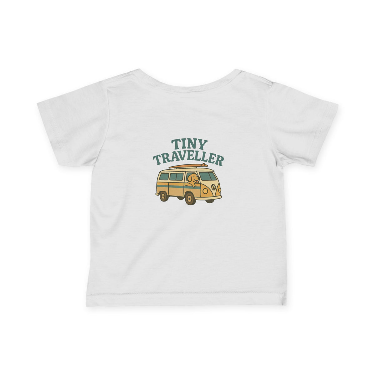 Tiny Traveller Infant Tee - Cute Baby Shirt