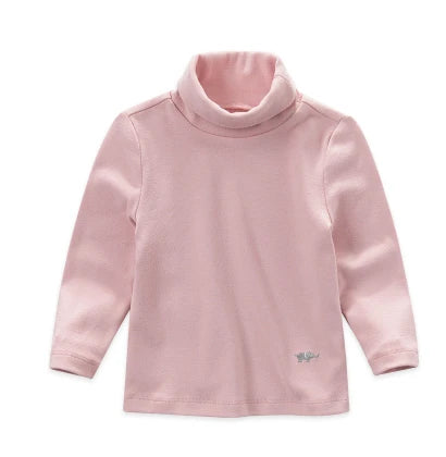 Baby Girl Solid T-Shirt – Pink / Yellow