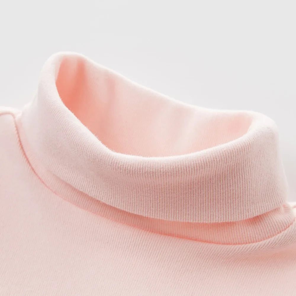 Baby Girl Solid T-Shirt – Pink / Yellow