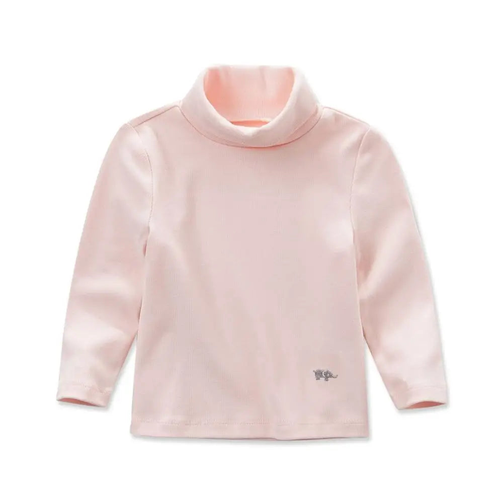 Baby Girl Solid T-Shirt – Pink / Yellow