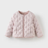Girls Down Parka – Zipper Warm Winter Coat