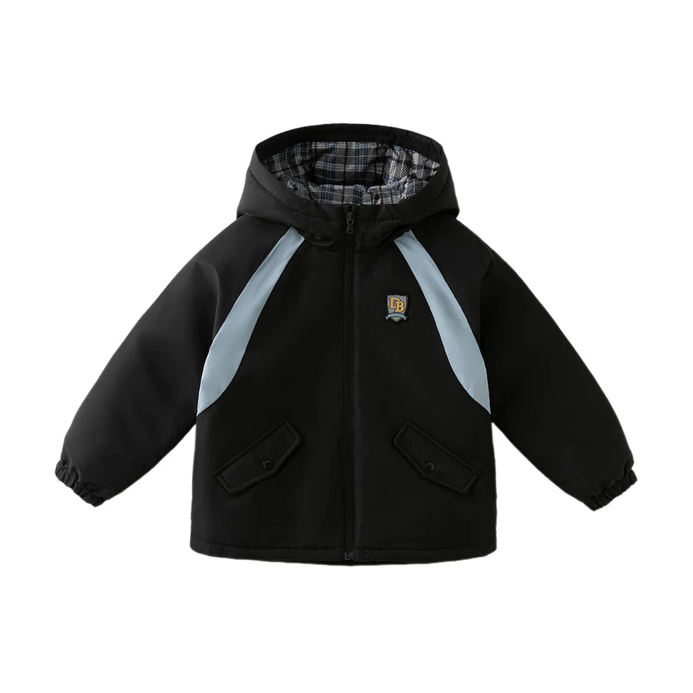 Boys & Girls Down Parka – Hooded Waterproof Coat