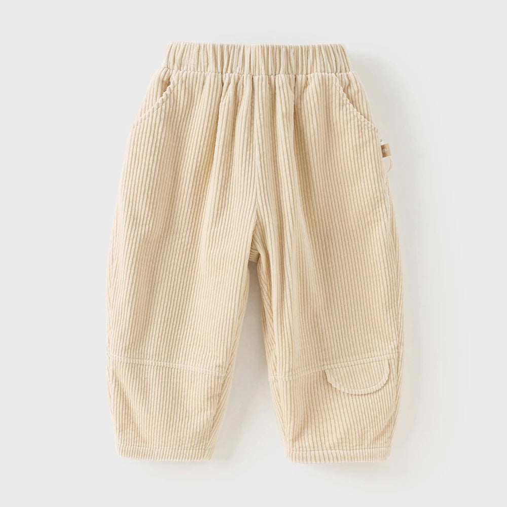 Girls Corduroy Pants – Plush Warm Outerwear