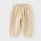Girls Corduroy Pants – Plush Warm Outerwear