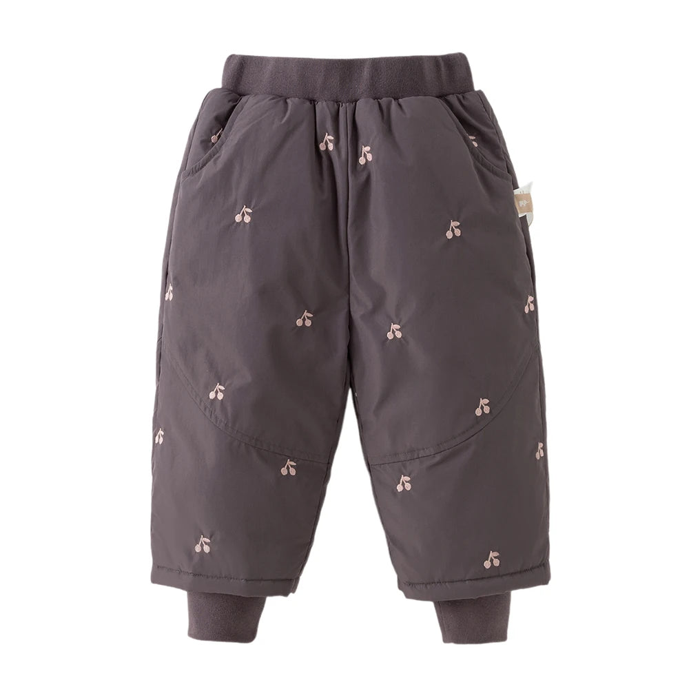Girls Down Pants – Plush Waterproof Warm Style
