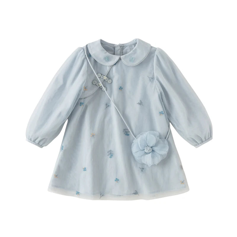 Baby Girl Mesh Princess Dress – Lovely Spring Outfit