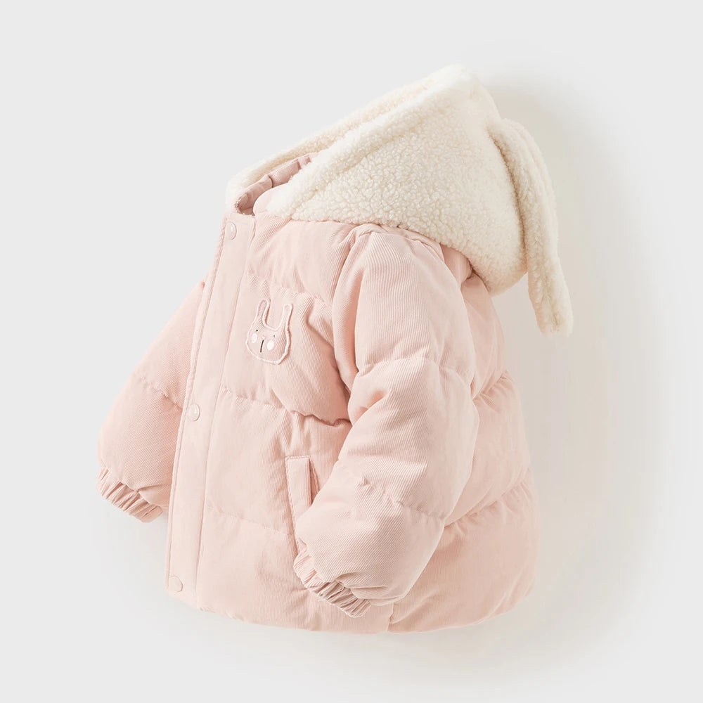Boys & Girls Duck Down Jacket – Plush Outerwear