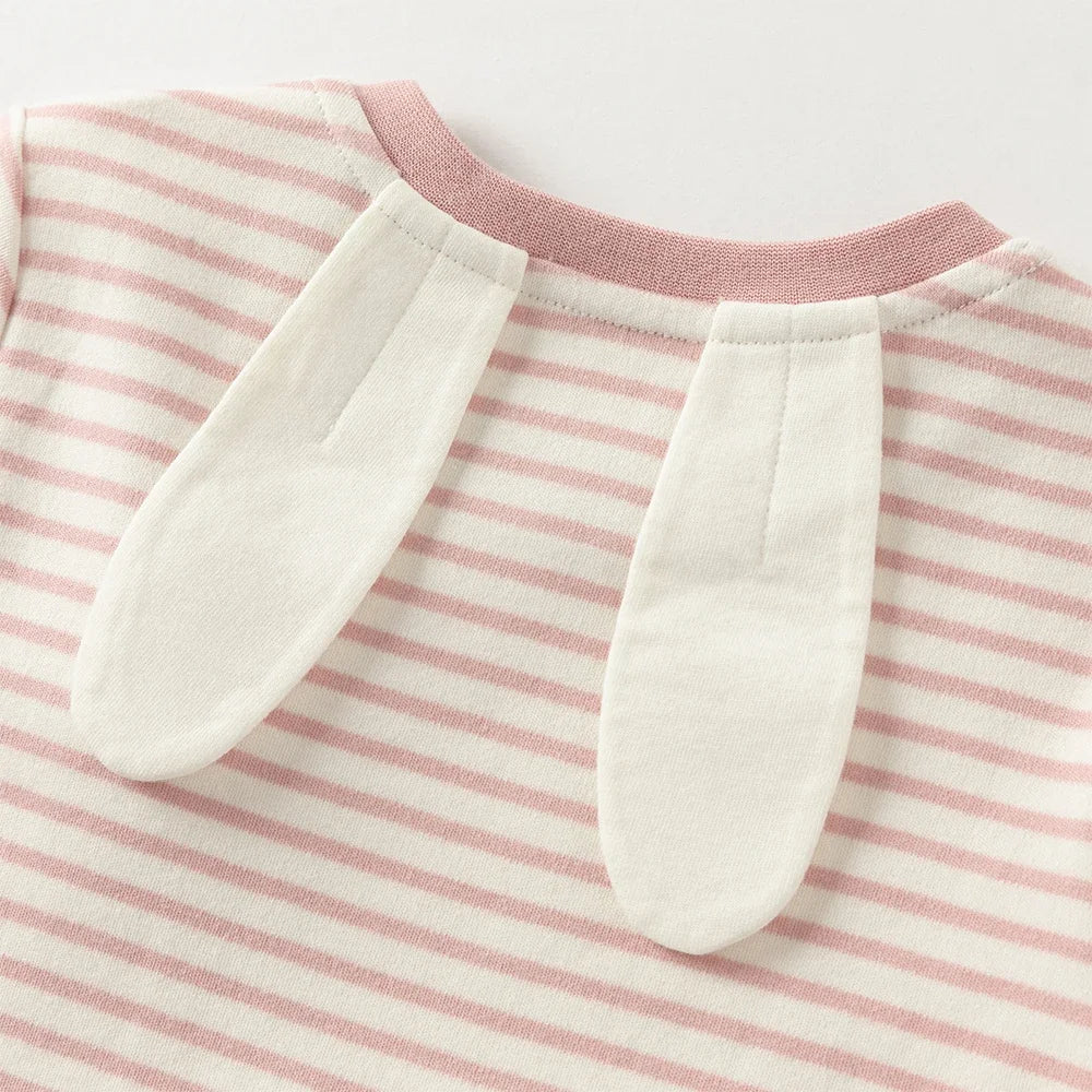 Girl Striped Cotton T-Shirt – Sweet Style