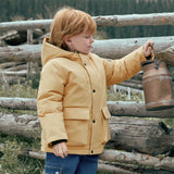 Boys & Girls Down Parka – Waterproof Hooded Warm Coat