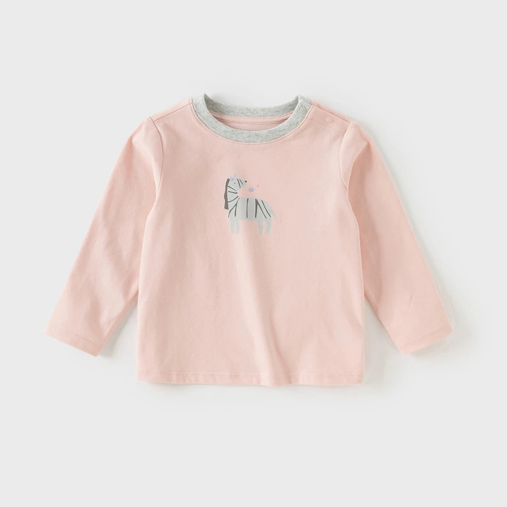 Kids Cotton Pullover – Animal Print