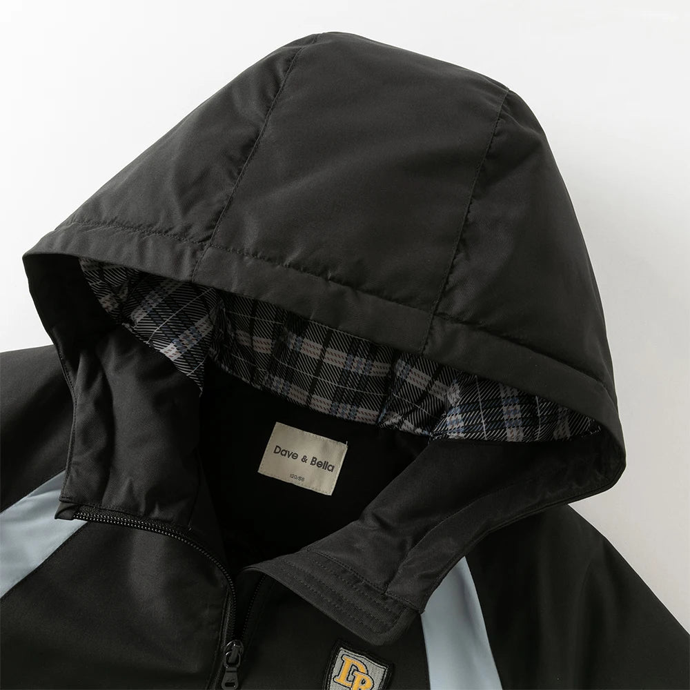 Boys & Girls Down Parka – Hooded Waterproof Coat