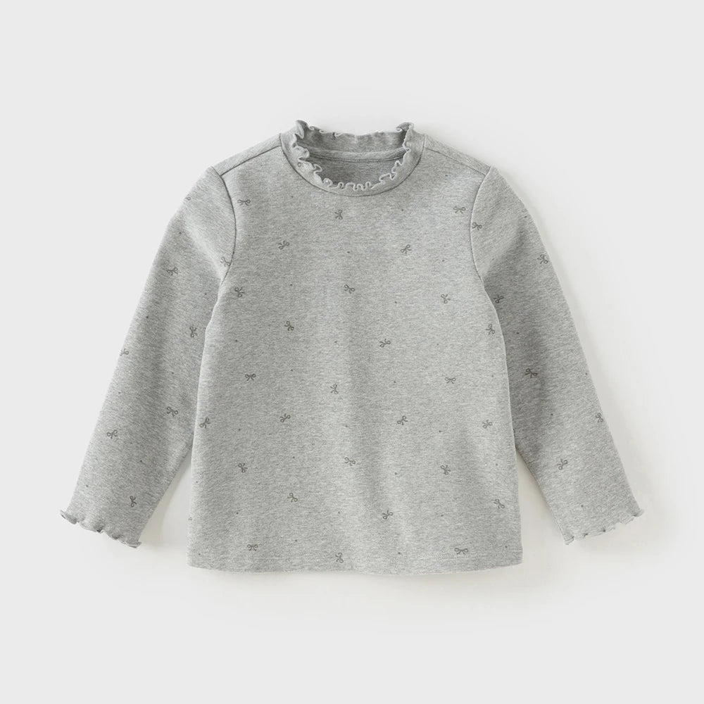 Baby Girl Long Sleeve Cotton Tee