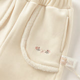 Girls Loose Winter Pants – Thick Warm Trousers