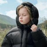Girls Waterproof Down Parka – Thick Warm Coat