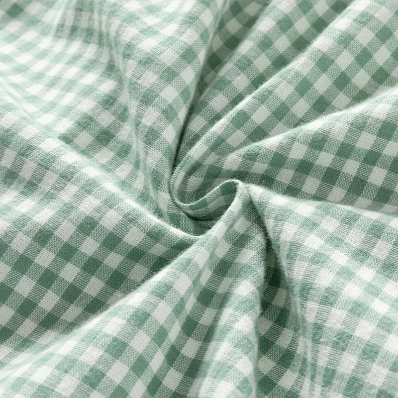 Girl Plaid Cotton Dress – Spring Autumn Princess Style