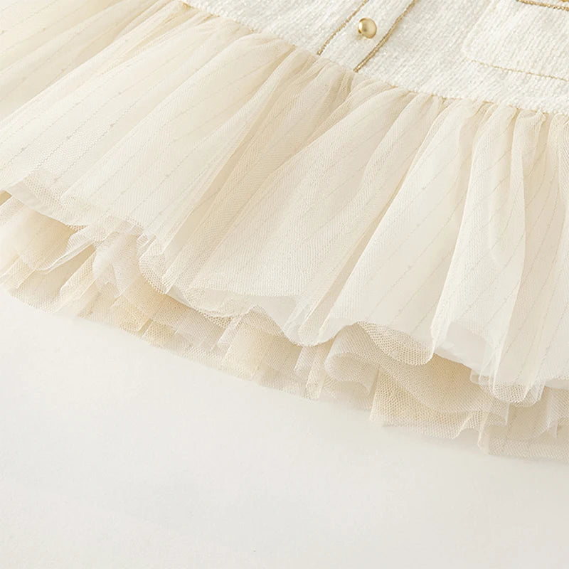 Girl Princess Dress – Autumn Sweet Casual Style