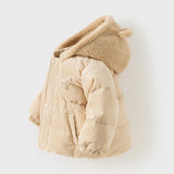 Boys & Girls Duck Down Jacket – Plush Outerwear