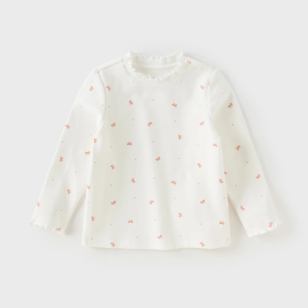 Baby Girl Long Sleeve Cotton Tee