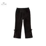 Girls Flared Plush Pants – Casual Winter Look