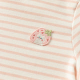 Girl Striped Cotton Long Sleeve Tee