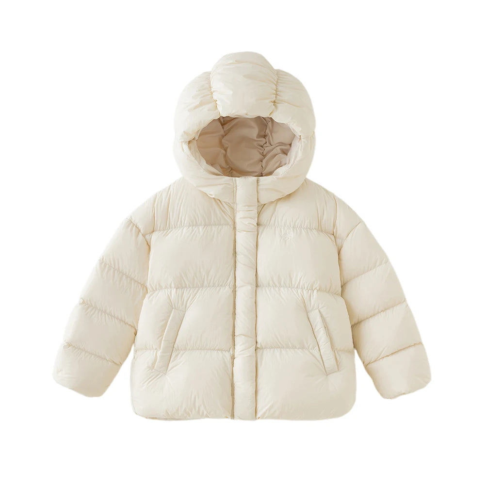 Girls Waterproof Down Parka – Thick Warm Coat