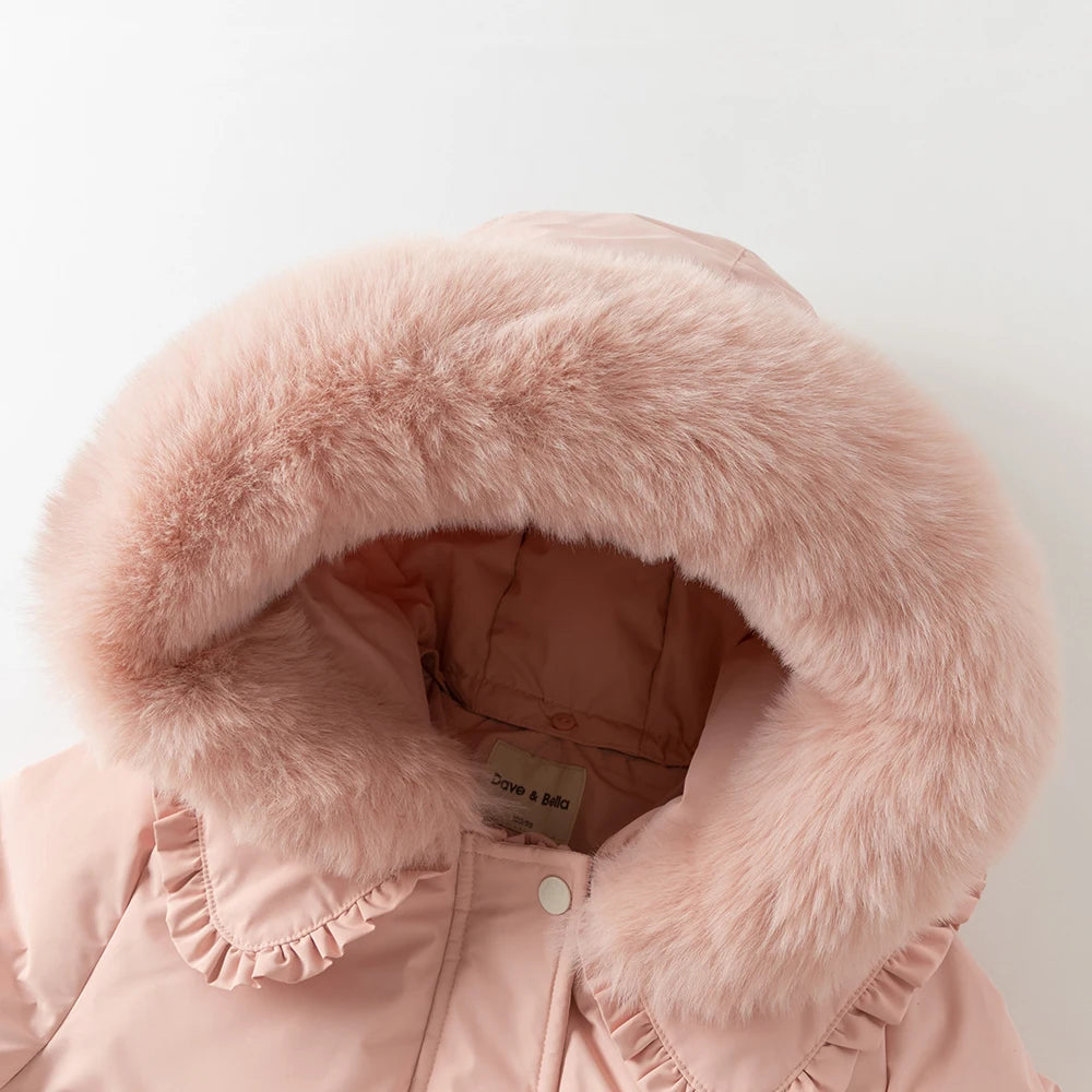 Boys & Girls Thick Down Parka – Waterproof Winter Coat