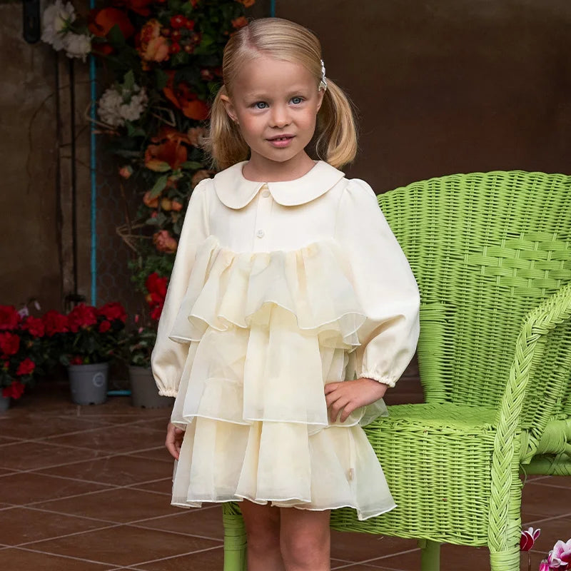Baby Girl Mesh Cake Dress – Sweet Party Look