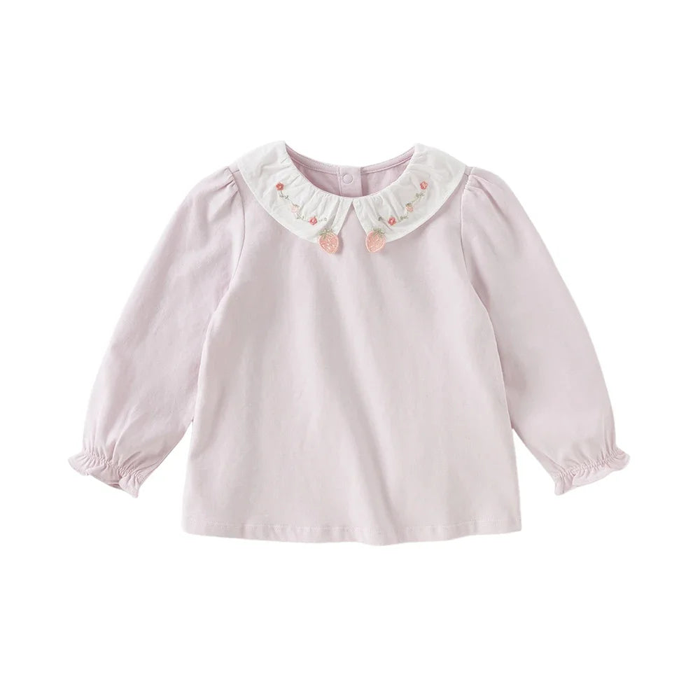 Girl Cotton Long Sleeve T-Shirt
