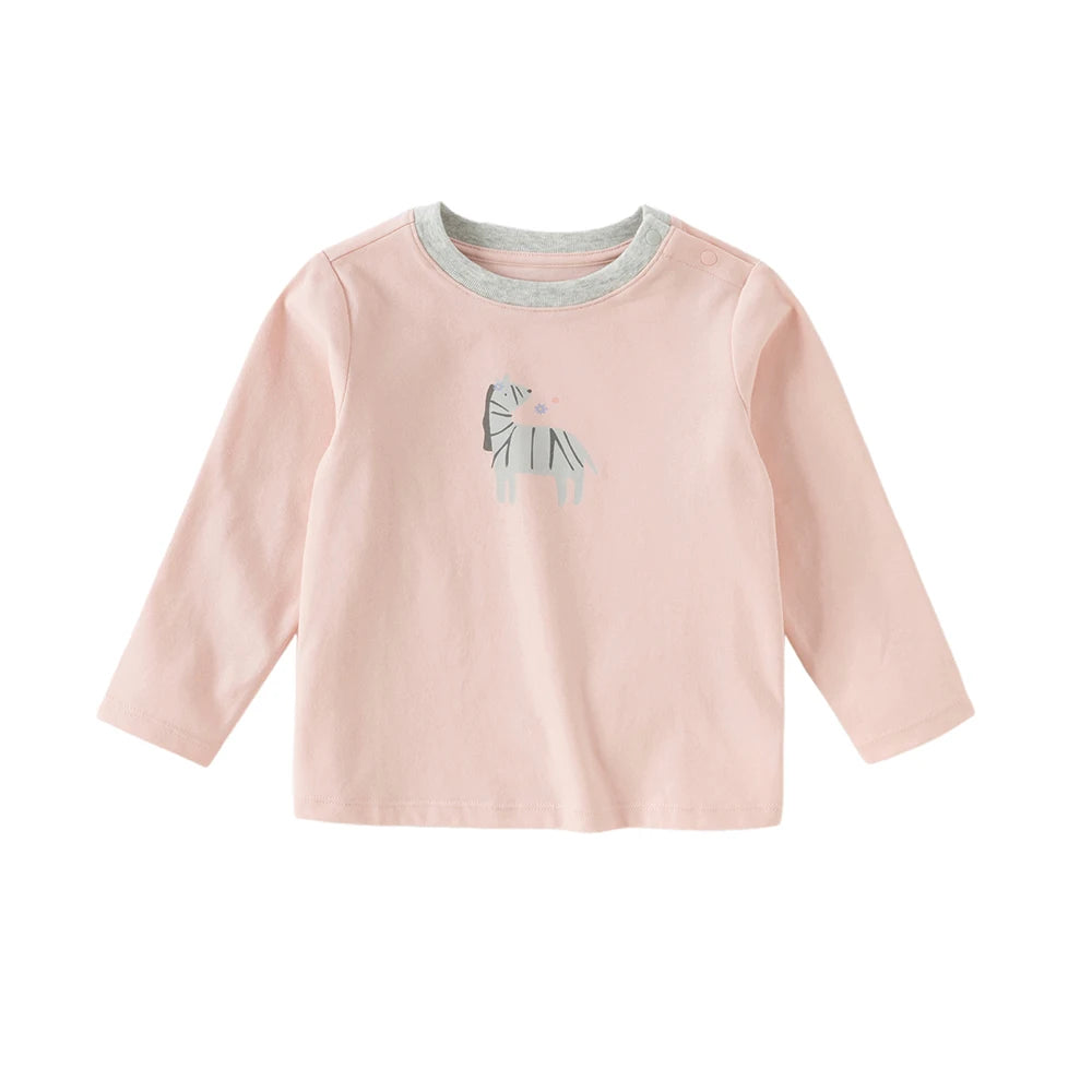 Kids Cotton Pullover – Animal Print