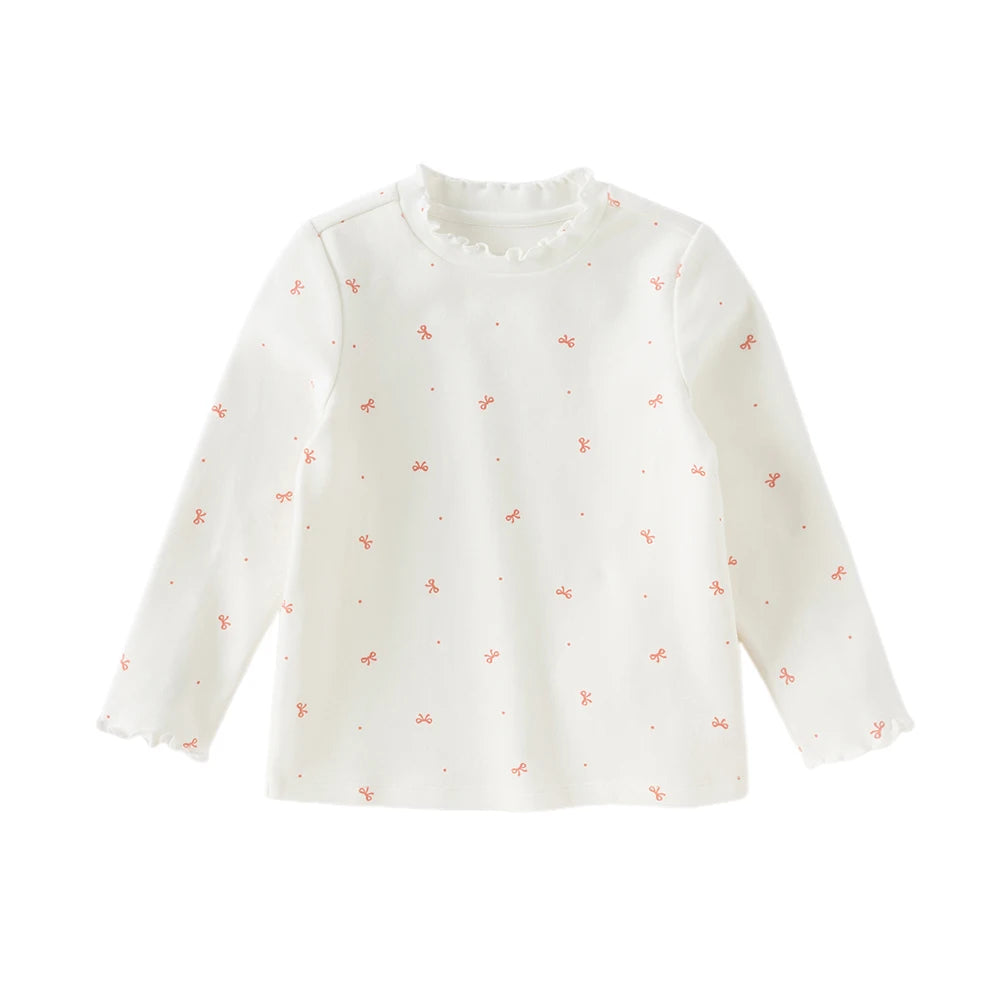 Baby Girl Long Sleeve Cotton Tee