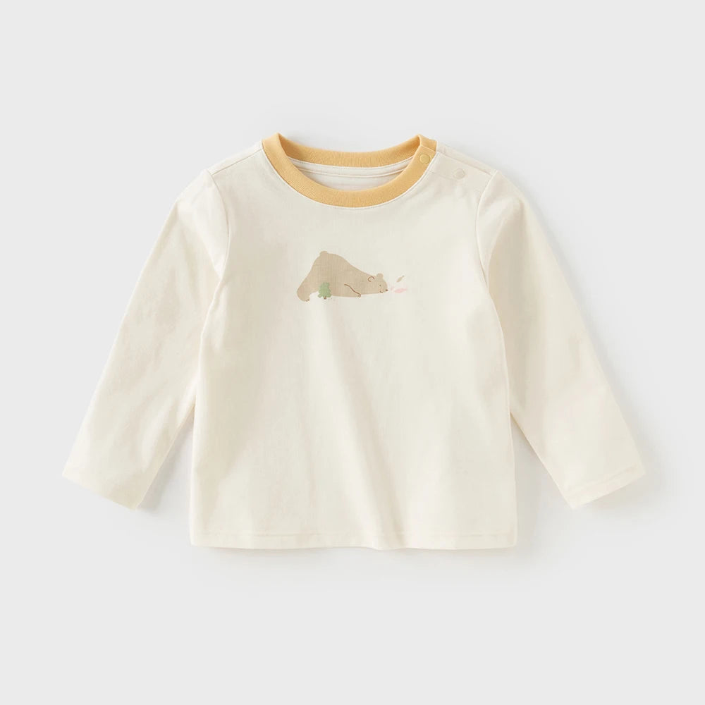 Kids Cotton Pullover – Animal Print