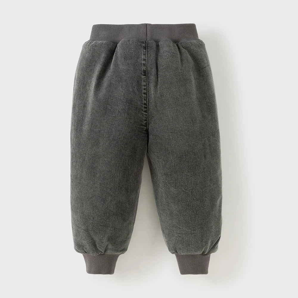 Girls Cotton Padded Pants – Warm Winter Bottoms
