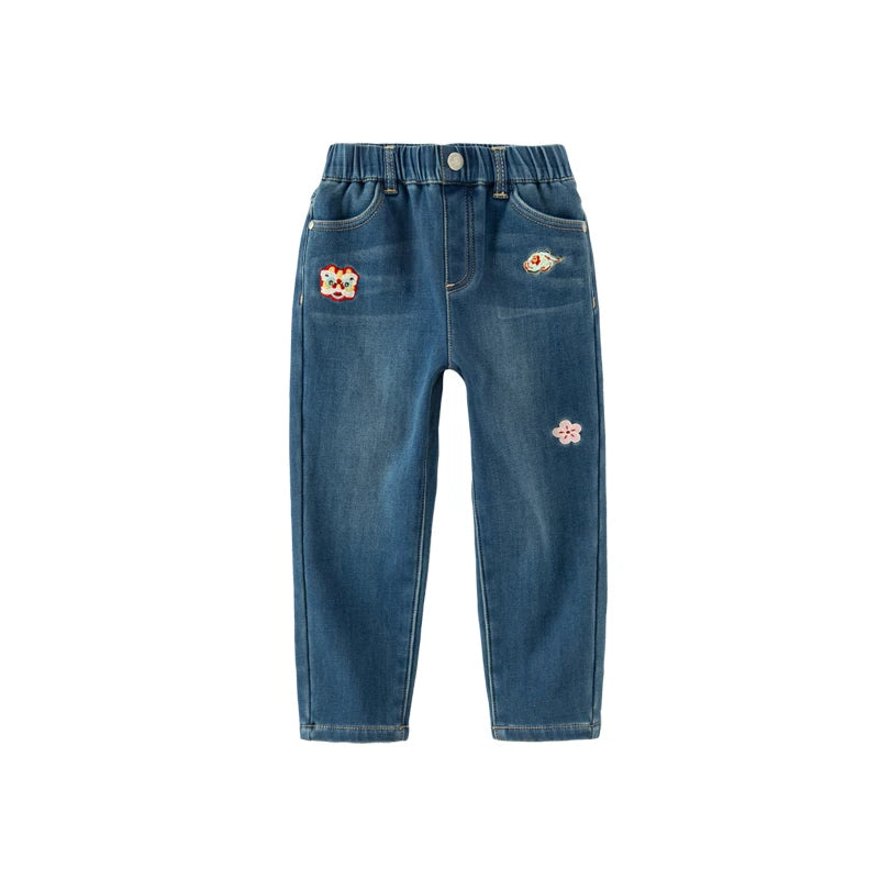 Girls Loose Denim Jeans – Cool Casual Style