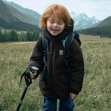 Boys & Girls Down Parka – Hooded Waterproof Coat