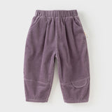 Girls Corduroy Pants – Plush Warm Outerwear