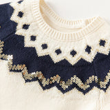 Girl Mesh Lace Dress – Autumn Winter Princess Style