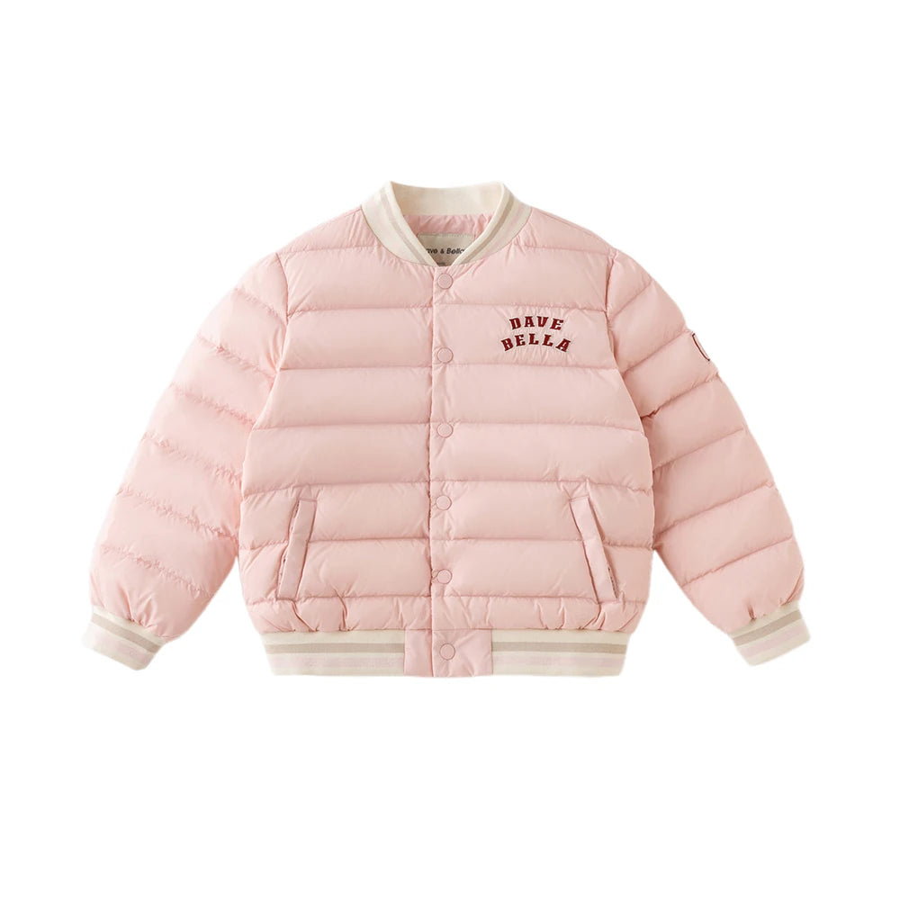 Kids Down Parka – Waterproof Baseball Style