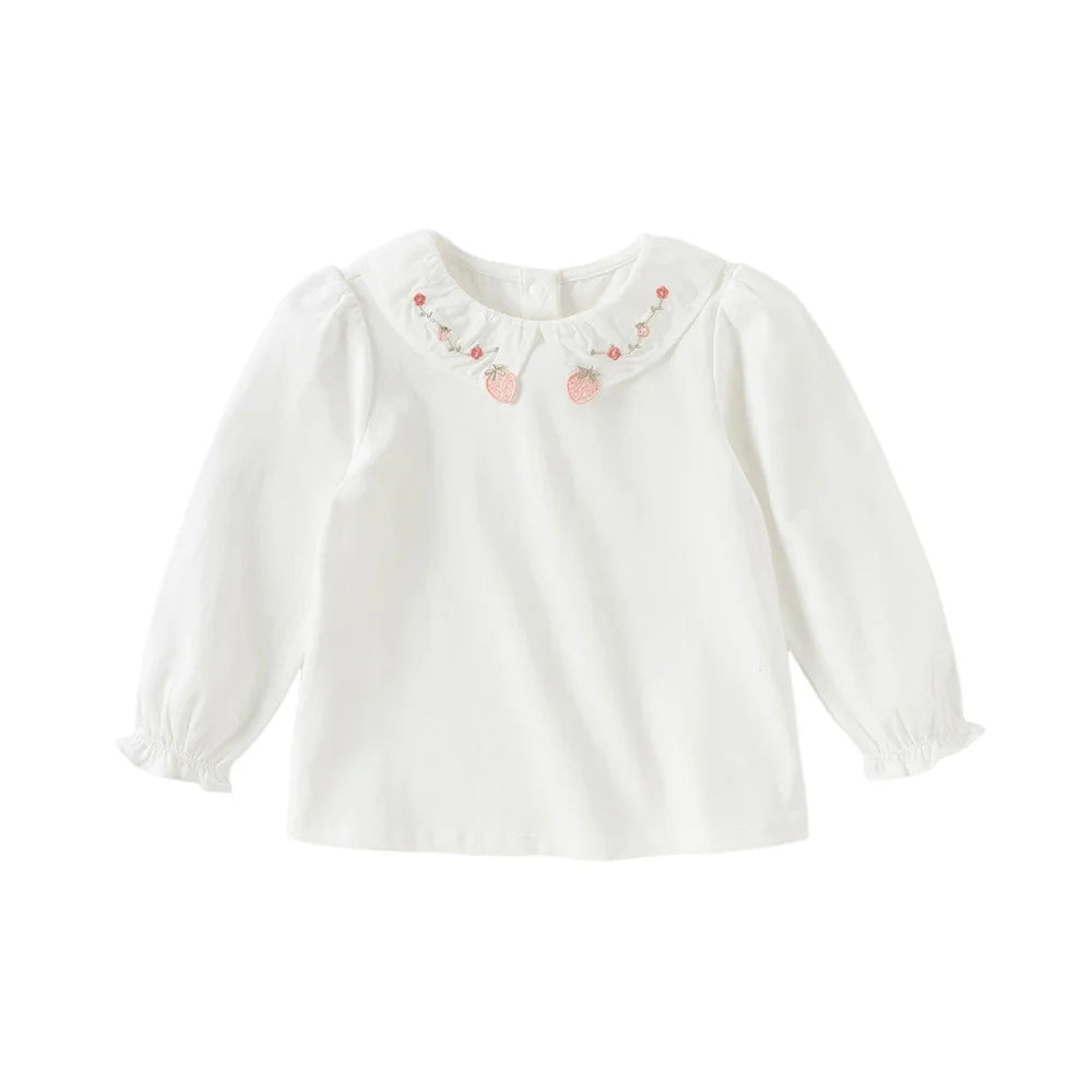 Girl Cotton Long Sleeve T-Shirt