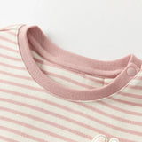 Girl Striped Cotton T-Shirt – Sweet Style