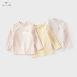 Girl Striped Cotton Long Sleeve Tee