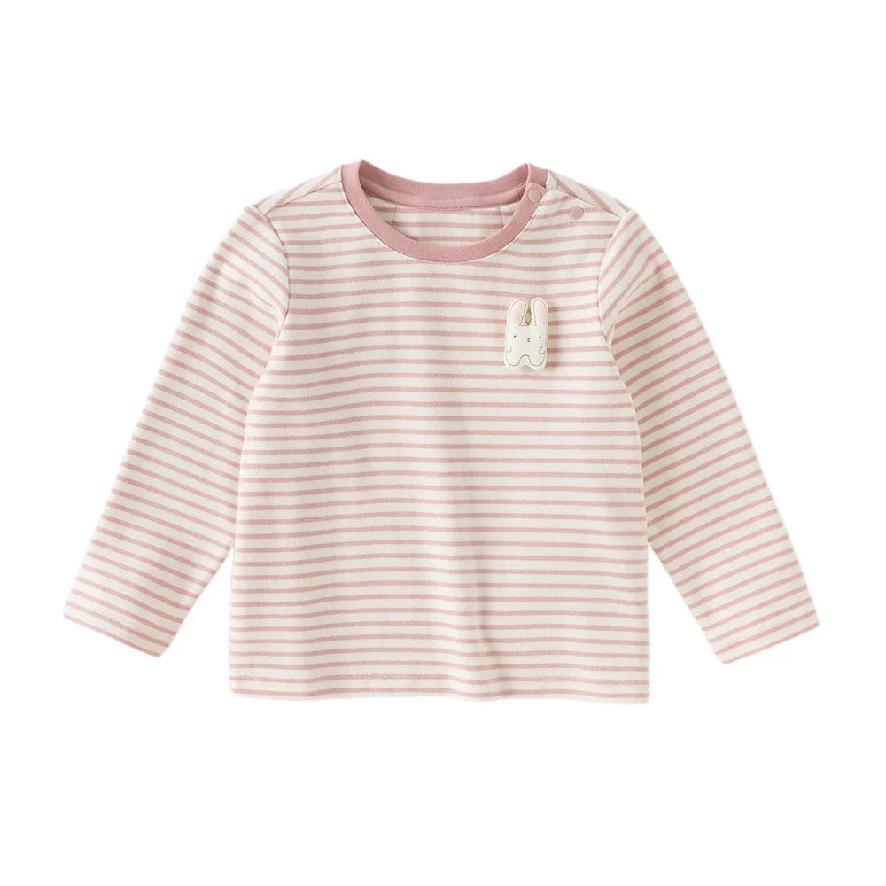 Girl Striped Cotton T-Shirt – Sweet Style