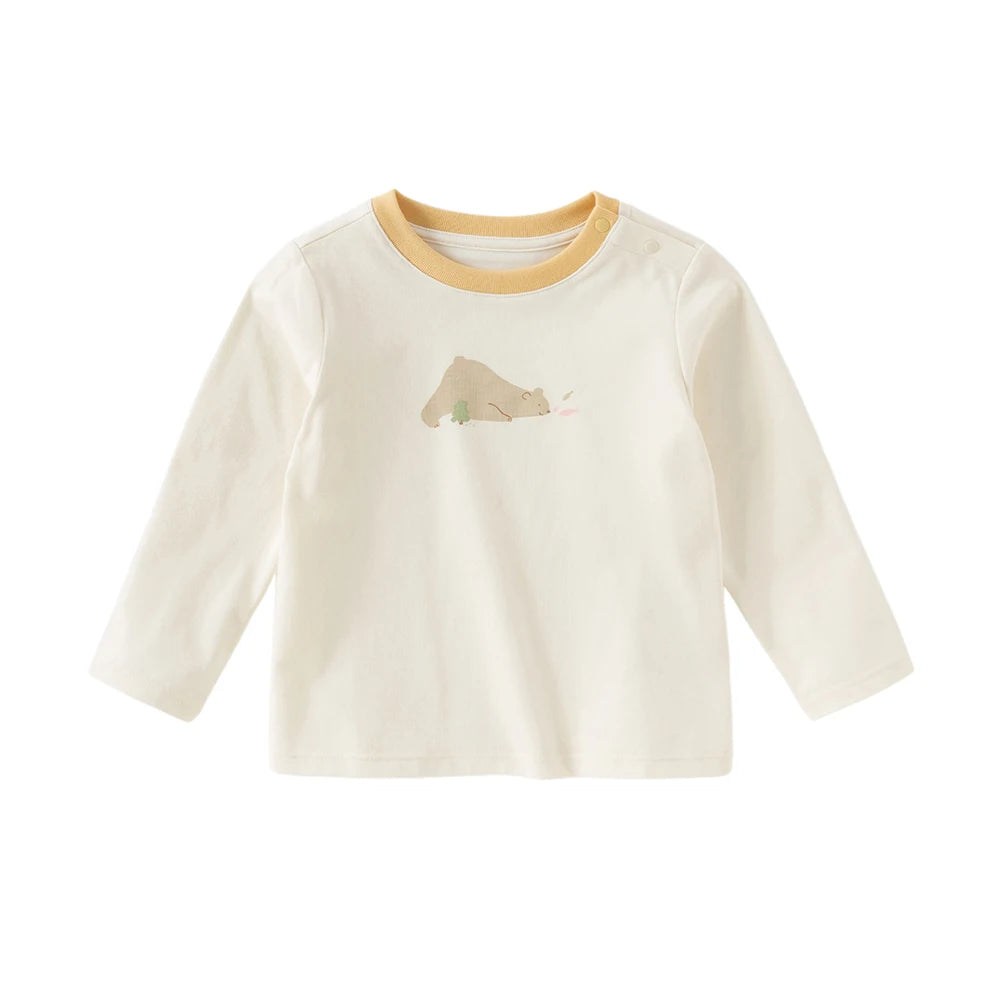 Kids Cotton Pullover – Animal Print