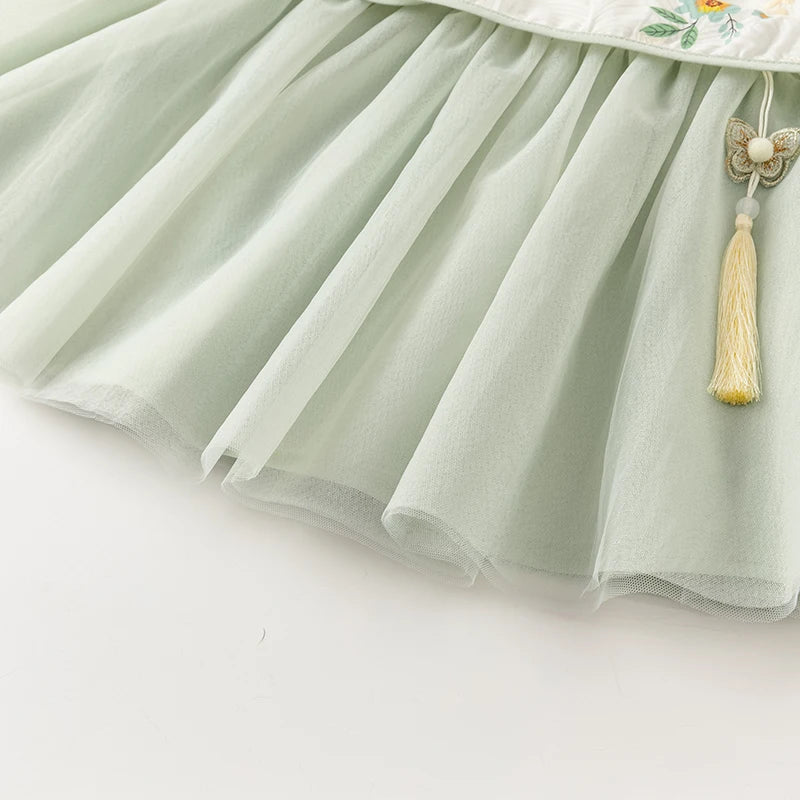 Girl Mesh Princess Dress – Elegant Spring Design