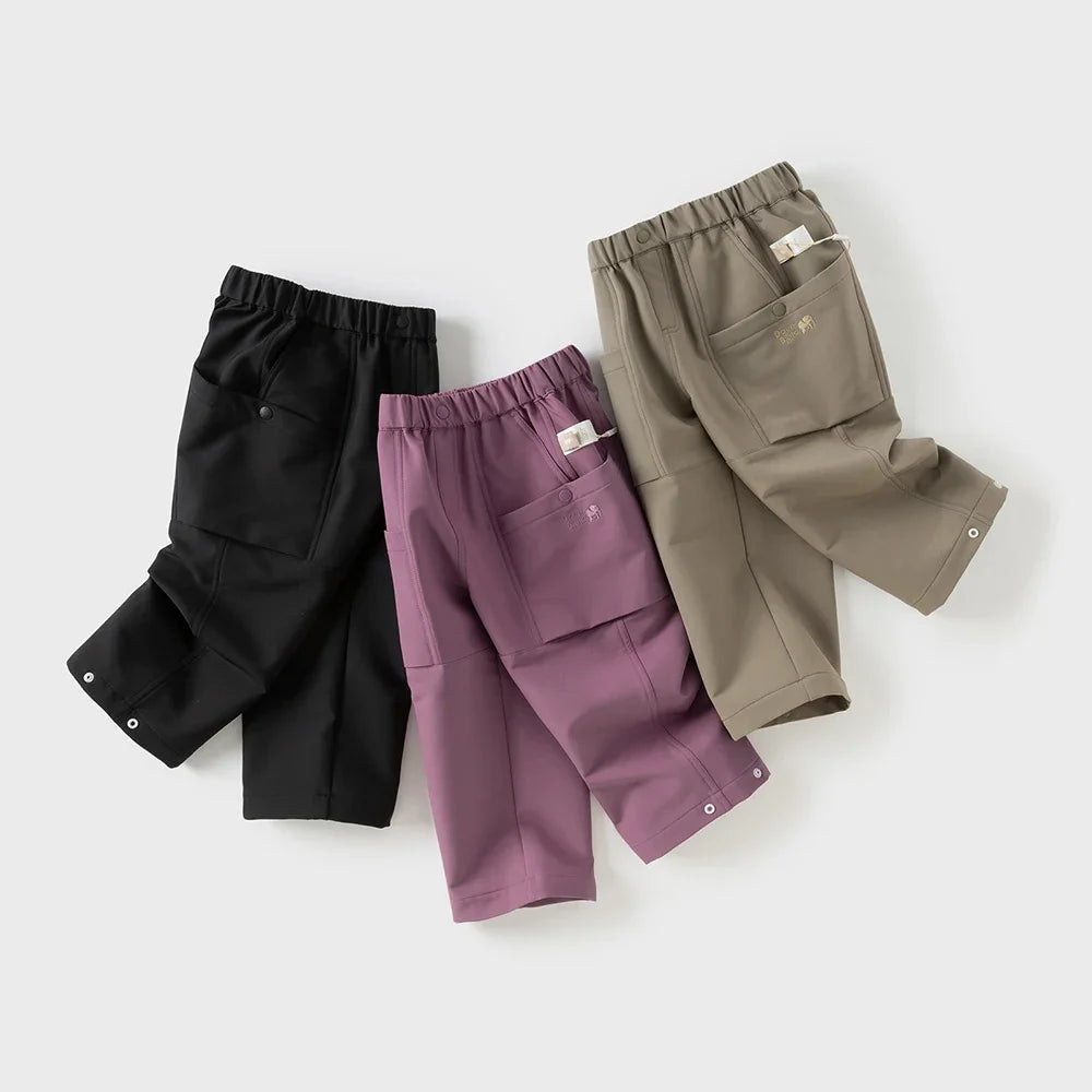 Kids Straight Pants – Casual Cotton Trousers