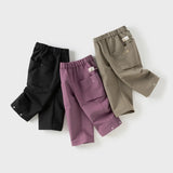 Kids Straight Pants – Casual Cotton Trousers