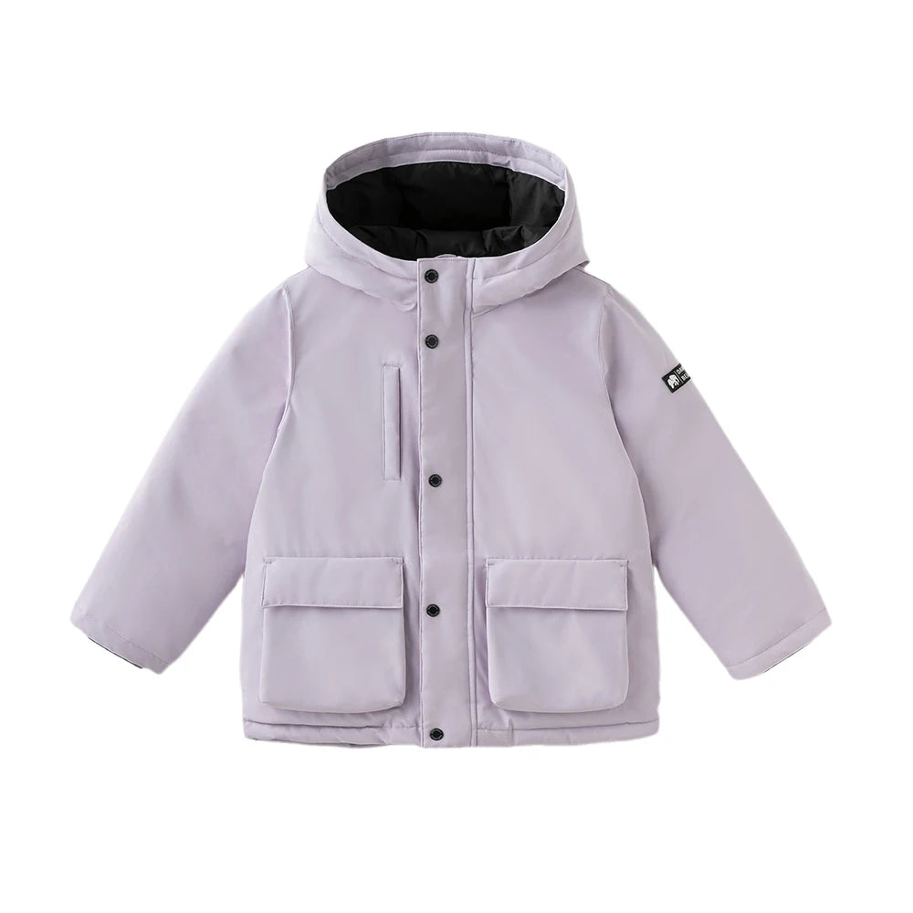 Boys & Girls Down Parka – Waterproof Hooded Warm Coat