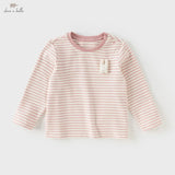 Girl Striped Cotton T-Shirt – Sweet Style