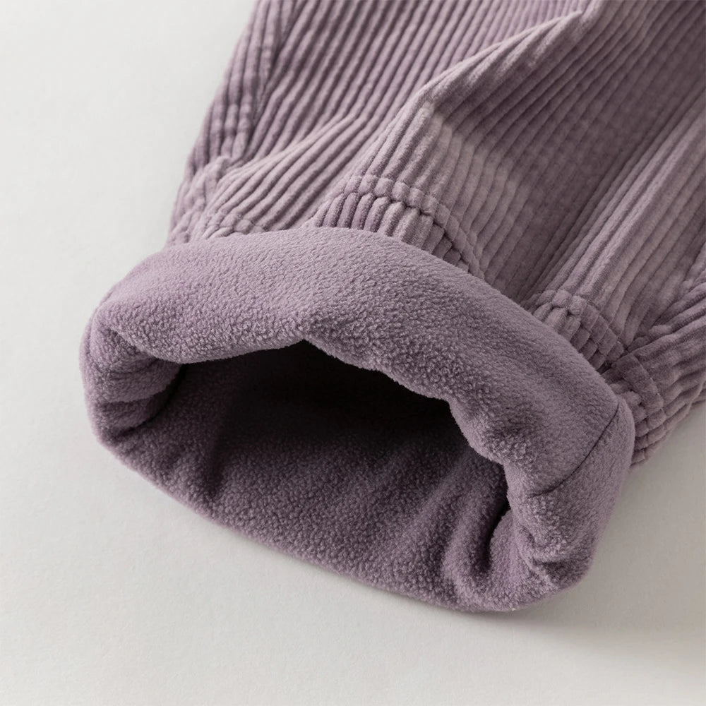Girls Corduroy Pants – Plush Warm Outerwear