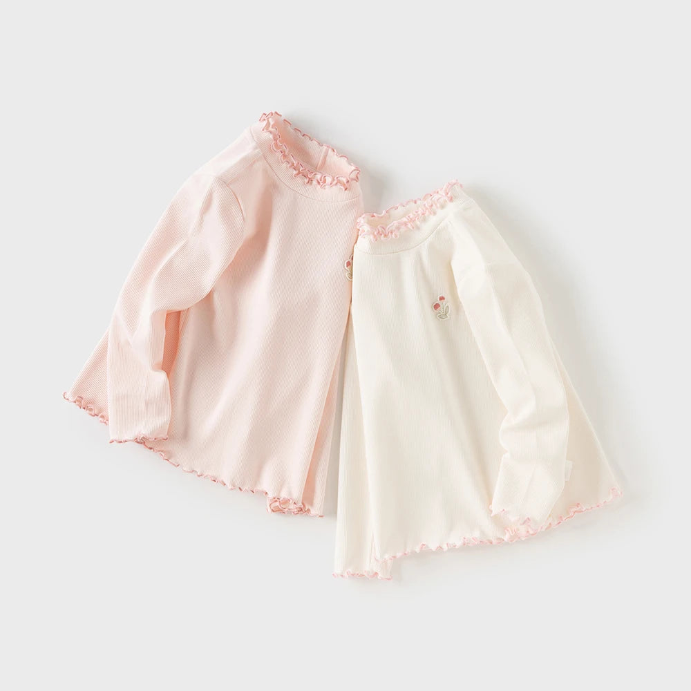 Girl Long Sleeve Cotton Base Top